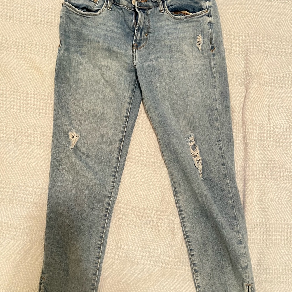 Kensie Faded Blue Skinny Jeans